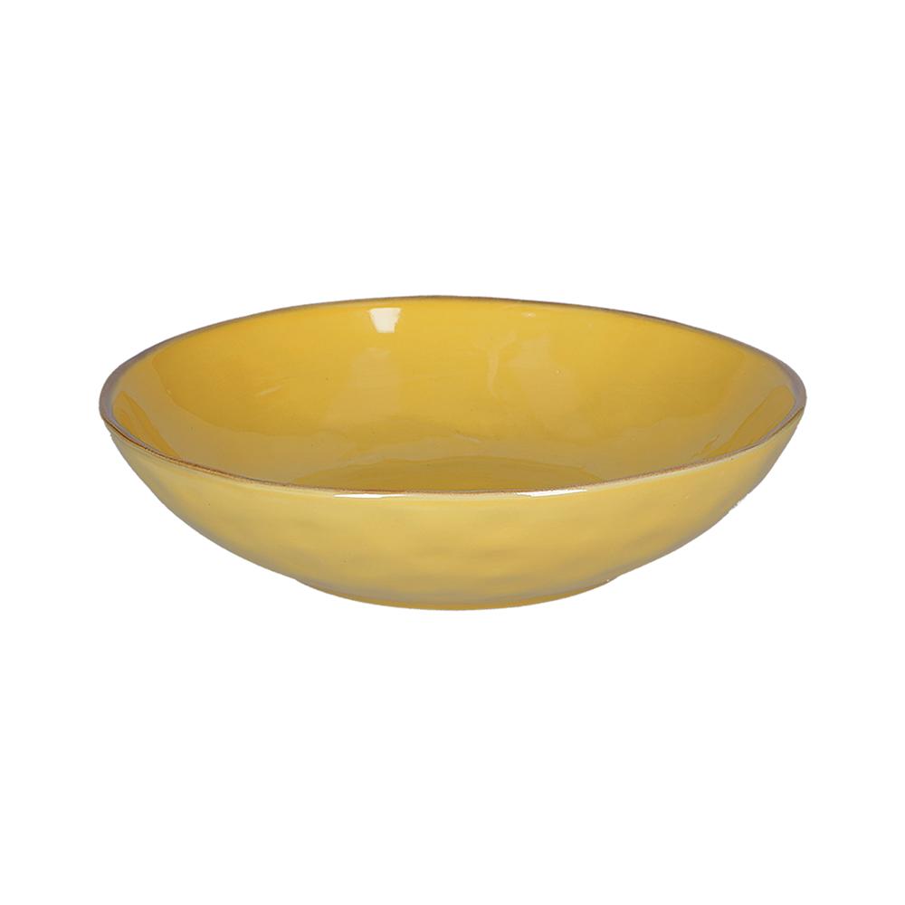Concerto Ocra Piatto Fondo 21Cm - Ceramica Giallo - Piatti | Mikasa