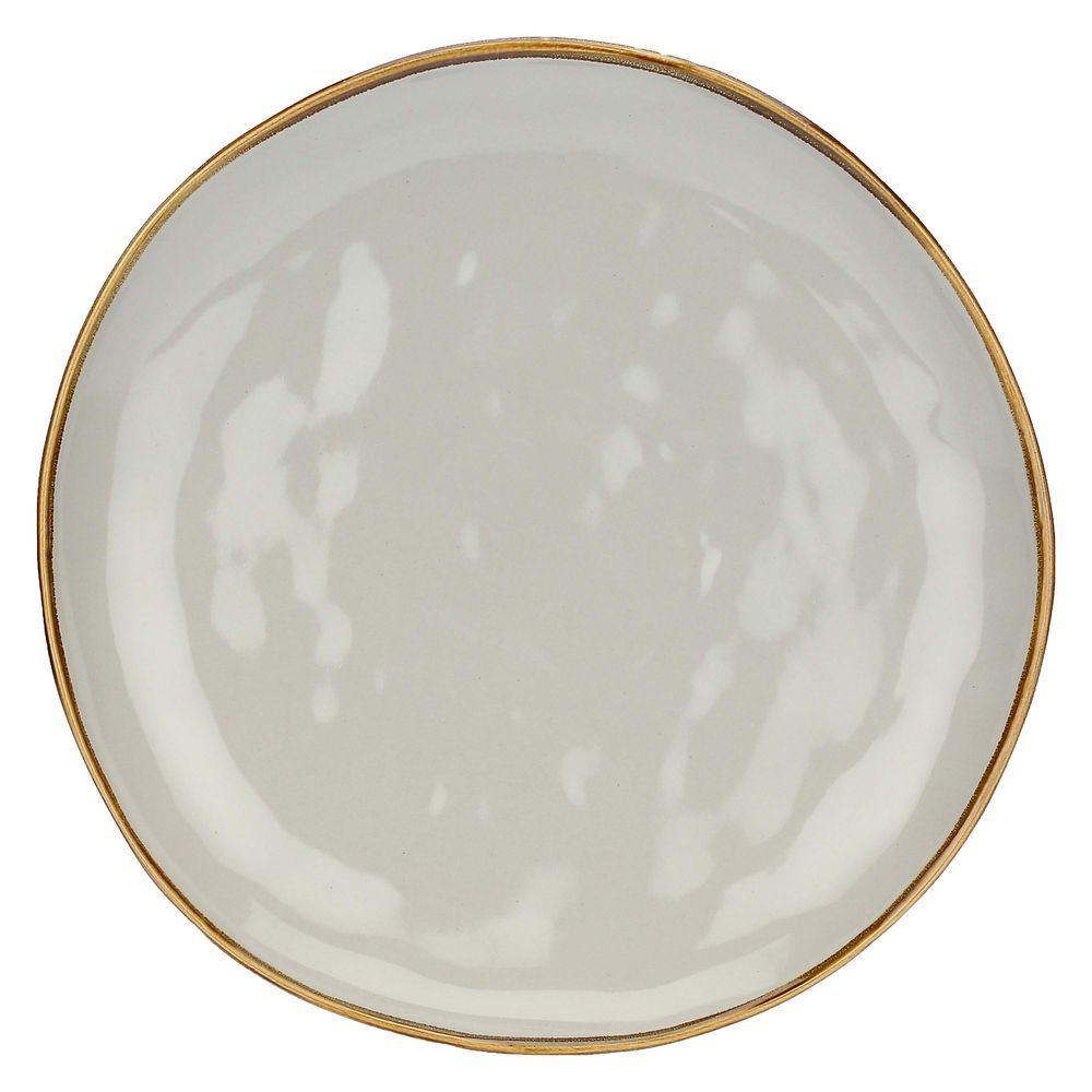 Concerto Grigio Perla Gr Perla Piatto Piano 27Cm - Ceramica Bianco - Piatti | Mikasa