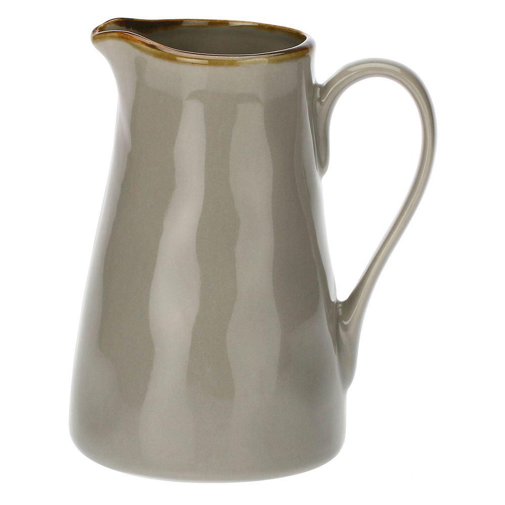 Concerto Grigio Perla Gr Perla Brocca 600Cc - Ceramica Bianco - Brocche, Bottiglie & Caraffe | Mikasa
