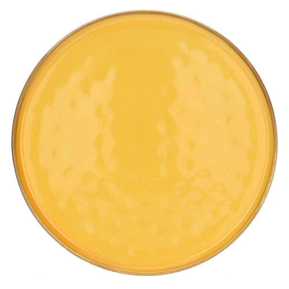 Concerto Glam Ocra Glam Ocra Piatto Teso Ø 27 Cm - Ceramica Giallo - Piatti | Mikasa