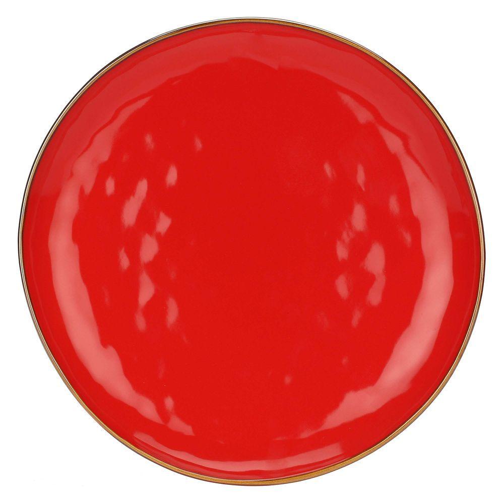 Concerto Corallo Corallo Vass Rot 32Cm - Ceramica Rosso - Vassoi | Mikasa