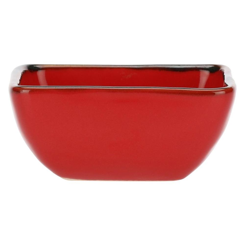 Concerto Corallo Ciot Quad 8Cm - Ceramica Rosso - Ciotole | Mikasa