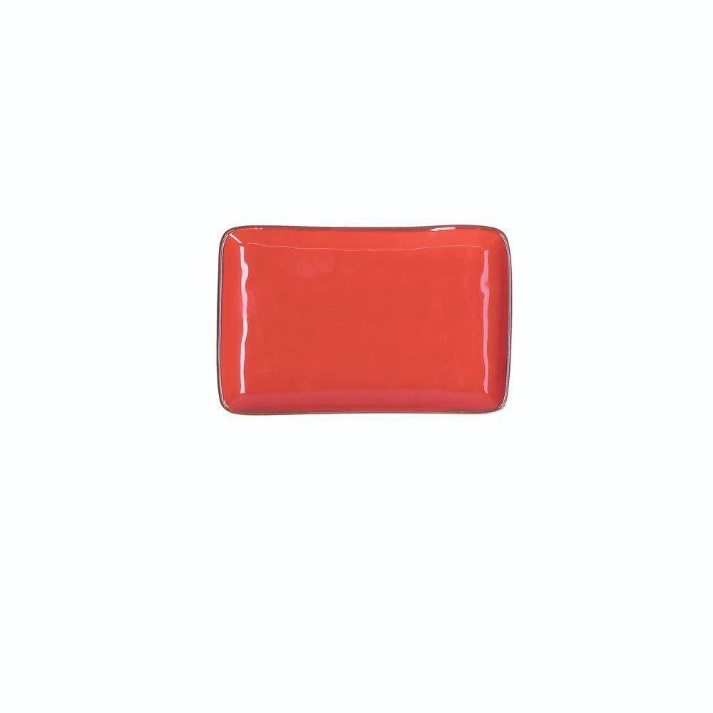 Concerto Corallo Vass Rett 20X13 - Ceramica Rosso - Vassoi | Mikasa
