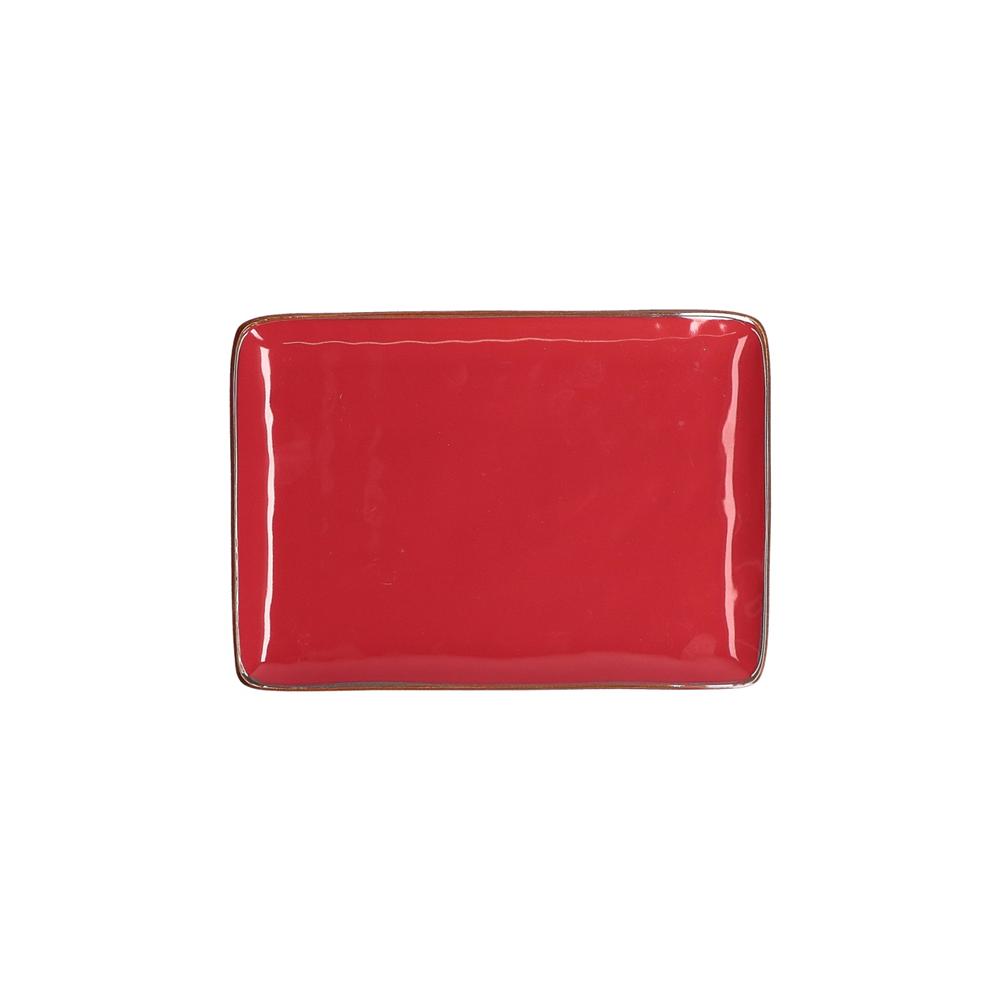 Concerto Corallo Vass Rett 27X19 - Ceramica Rosso - Vassoi | Mikasa