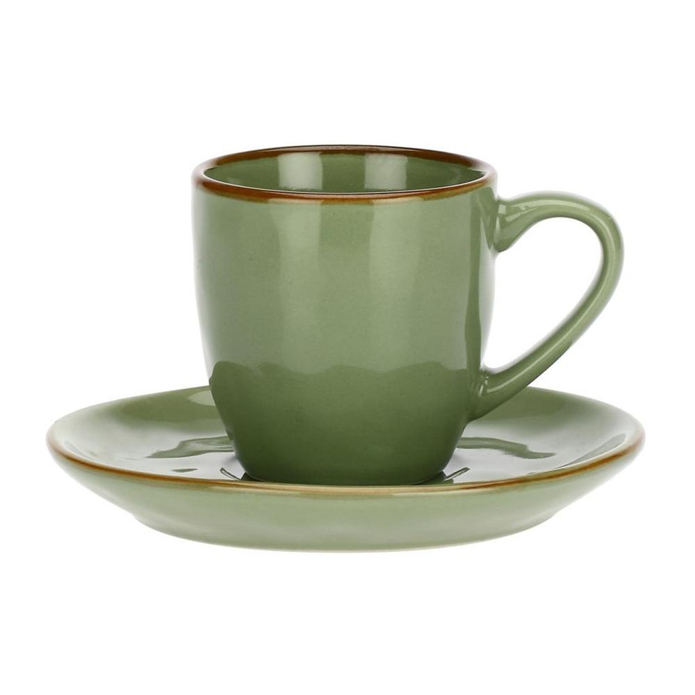Concerto Verde Oliva Verde Tazzina Caffe' C/P 90Cc