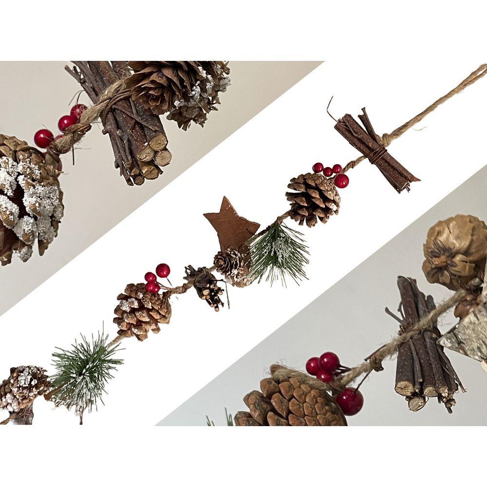 Ren 61311 Catena Pigne Xmas Vibes 150Cm 2 Ass. - Assortito - Catene | Mikasa
