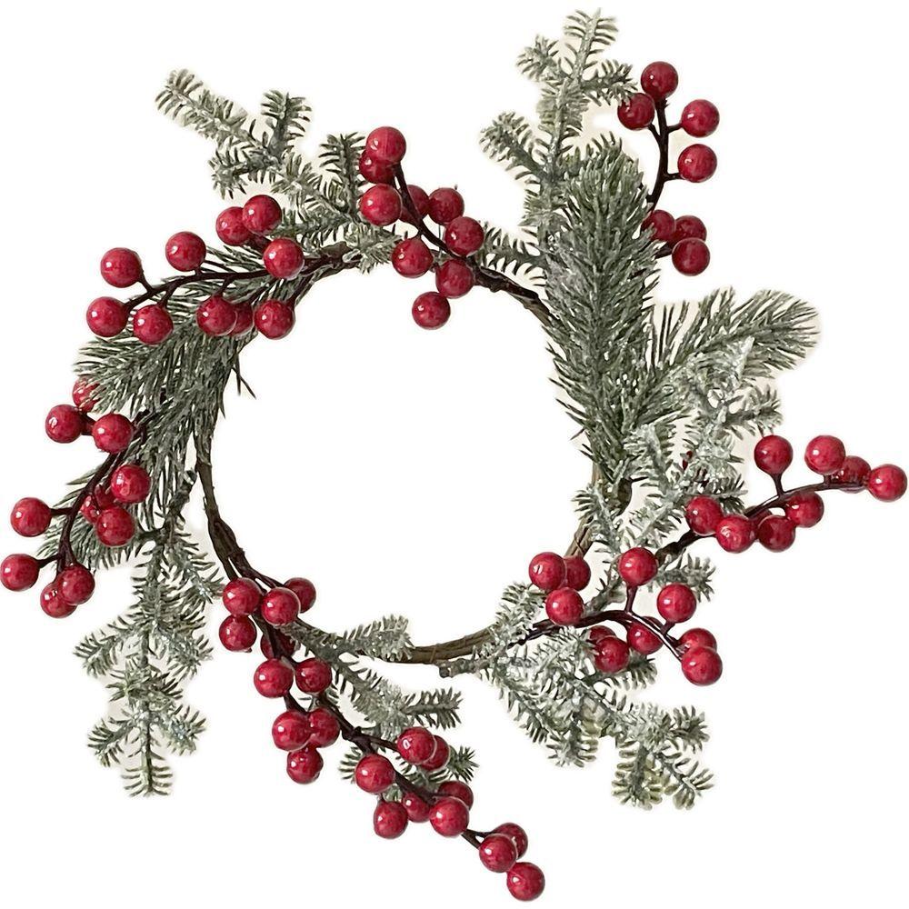 Ren 61317 Ghirlanda Red Berries Winter 28Cm - Rosso - Ghirlande | Mikasa