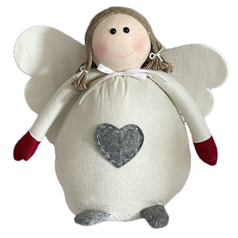 Rey 57019 Stuffed Angel - Cream - 45 X 19 X 44