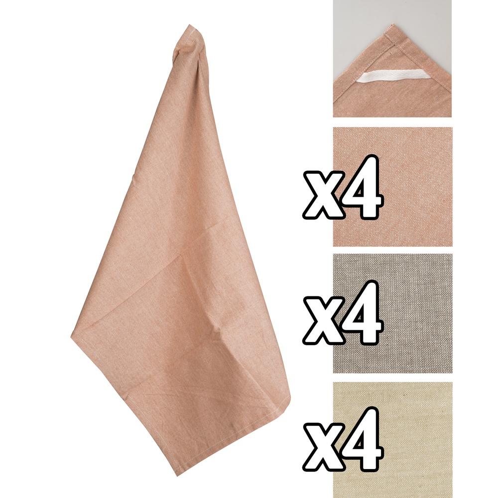Rlk 59755 Canovaccio Chambray 50*70Cm 3 Ass.