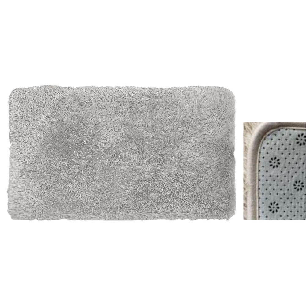 RUG 60484 Tappeto Shaggy 90*150Cm Grigio