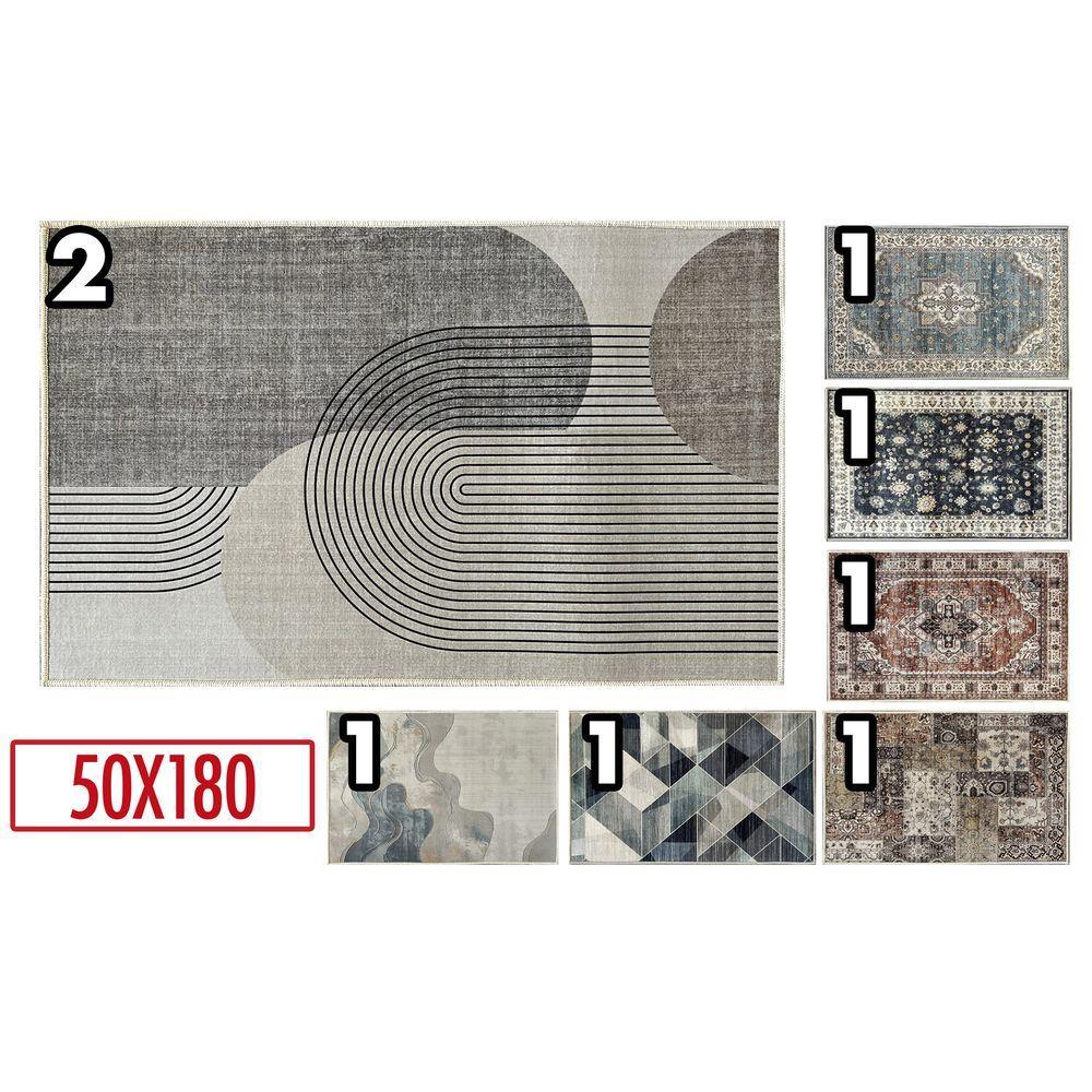 RUG 62470 Tappeto Kashan 50*180Cm 7 Ass.