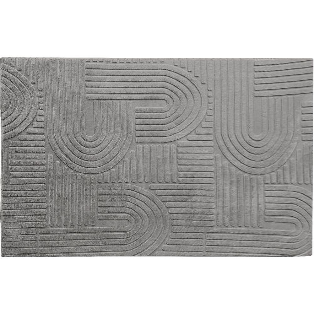 RUG 62721 Tappeto City Lines Grigio 90*150Cm