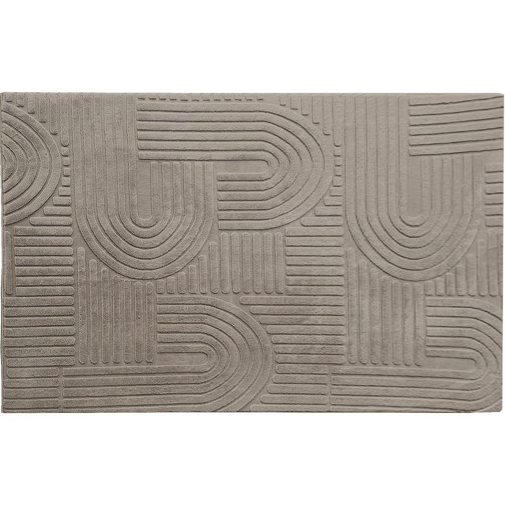RUG 62722 Tappeto City Lines Tortora 90*150Cm