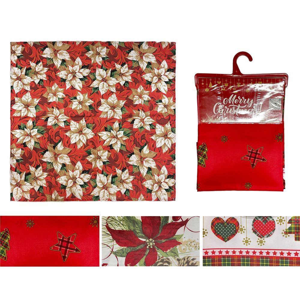 Sal 61328 Tovaglia Christmas Festival 130*130Cm 4 Ass. - Assortito - Tessile | Mikasa