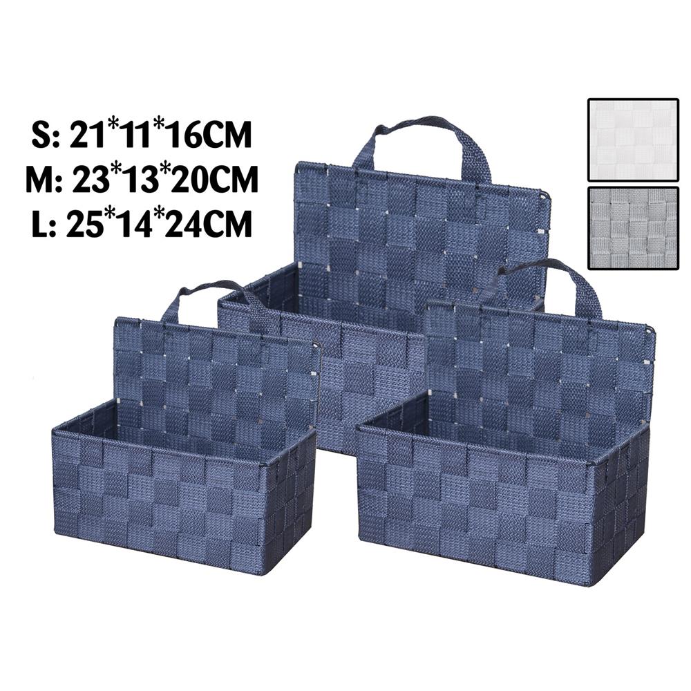SAV 49101 CESTINO PARETE RIBBON BIG 25*14*24CM