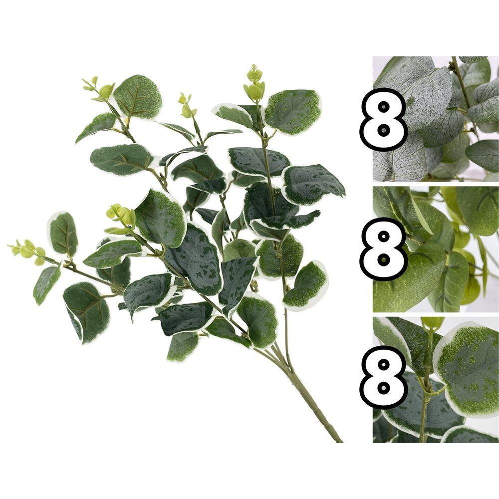 SIL 62111 Mini Bush Foglie Eucalipto 36Cm 3 Ass.
