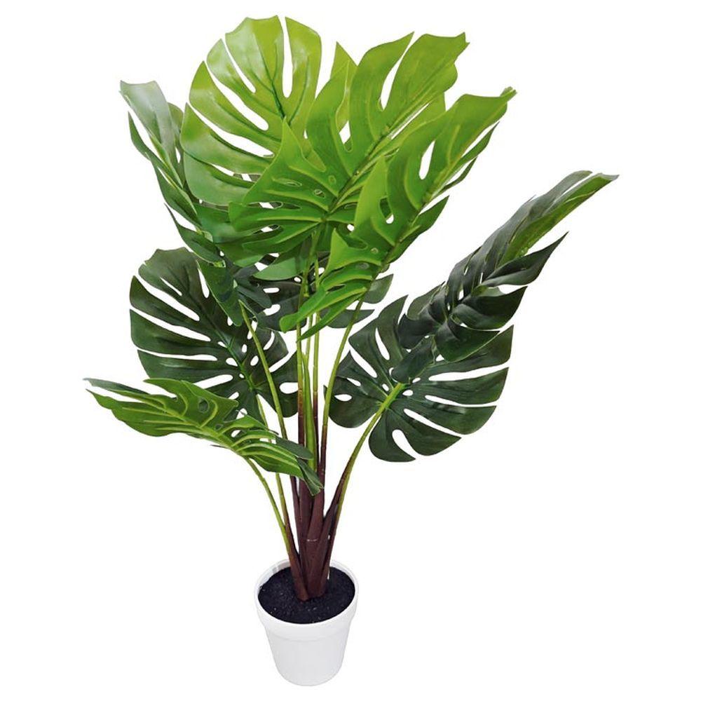 SIL 62552 Vaso Tropicale Monstera 75Cm