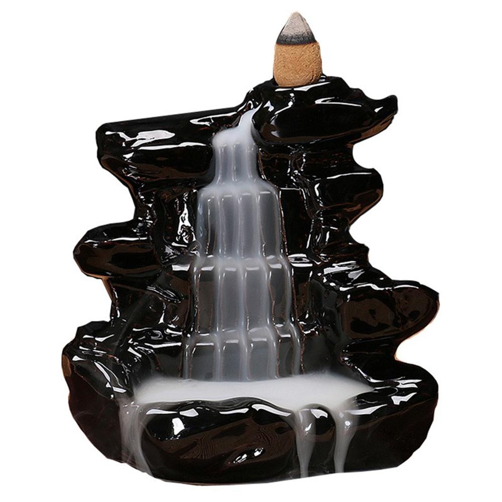Sl-14 Porta Cono Cascata - Ceramica Argento - Incensi & Accessori | Mikasa