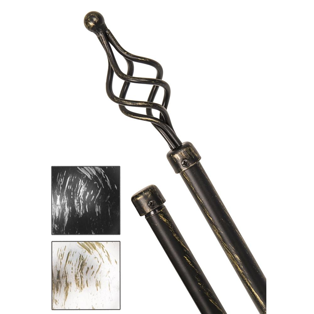 Asta Vortice 160-310Cm 3Ass - Metallo Assortito - Aste Tende | Mikasa