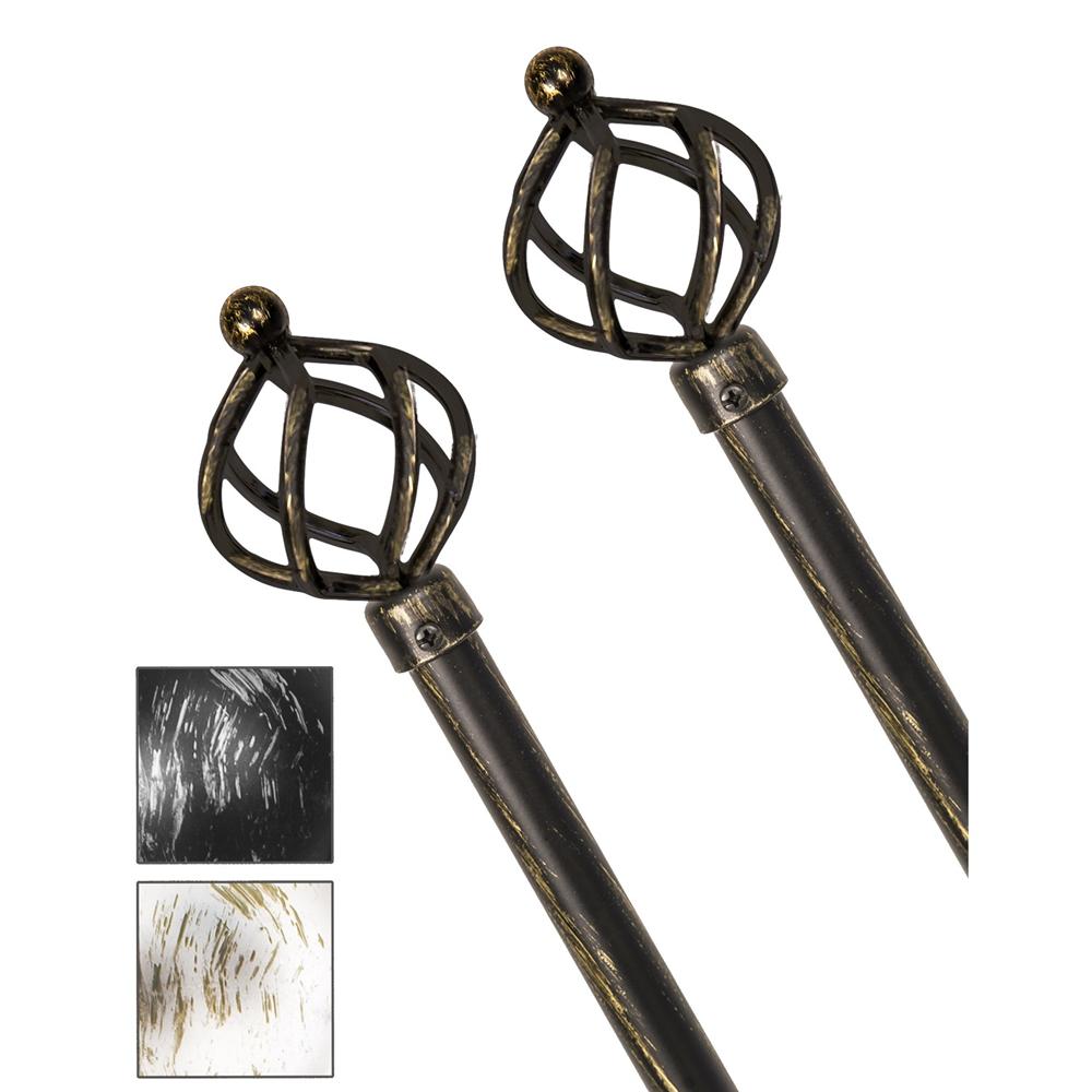 Sma A0017 Asta Traforata Doppia 120-210Cm 3 Ass.