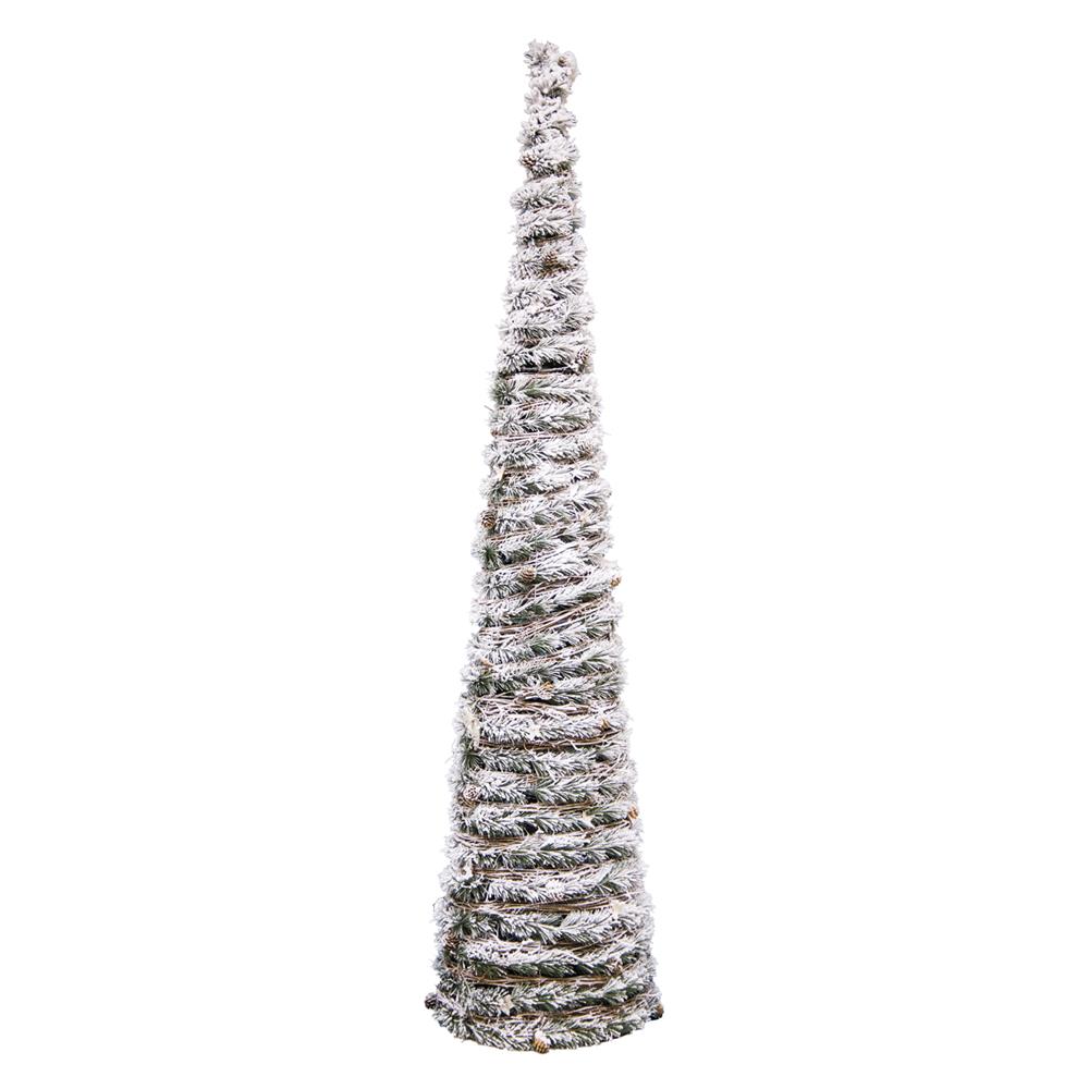 Sul 53117 Albero Natale Montreal C/Catena 150 Luci 32*32*150Cm