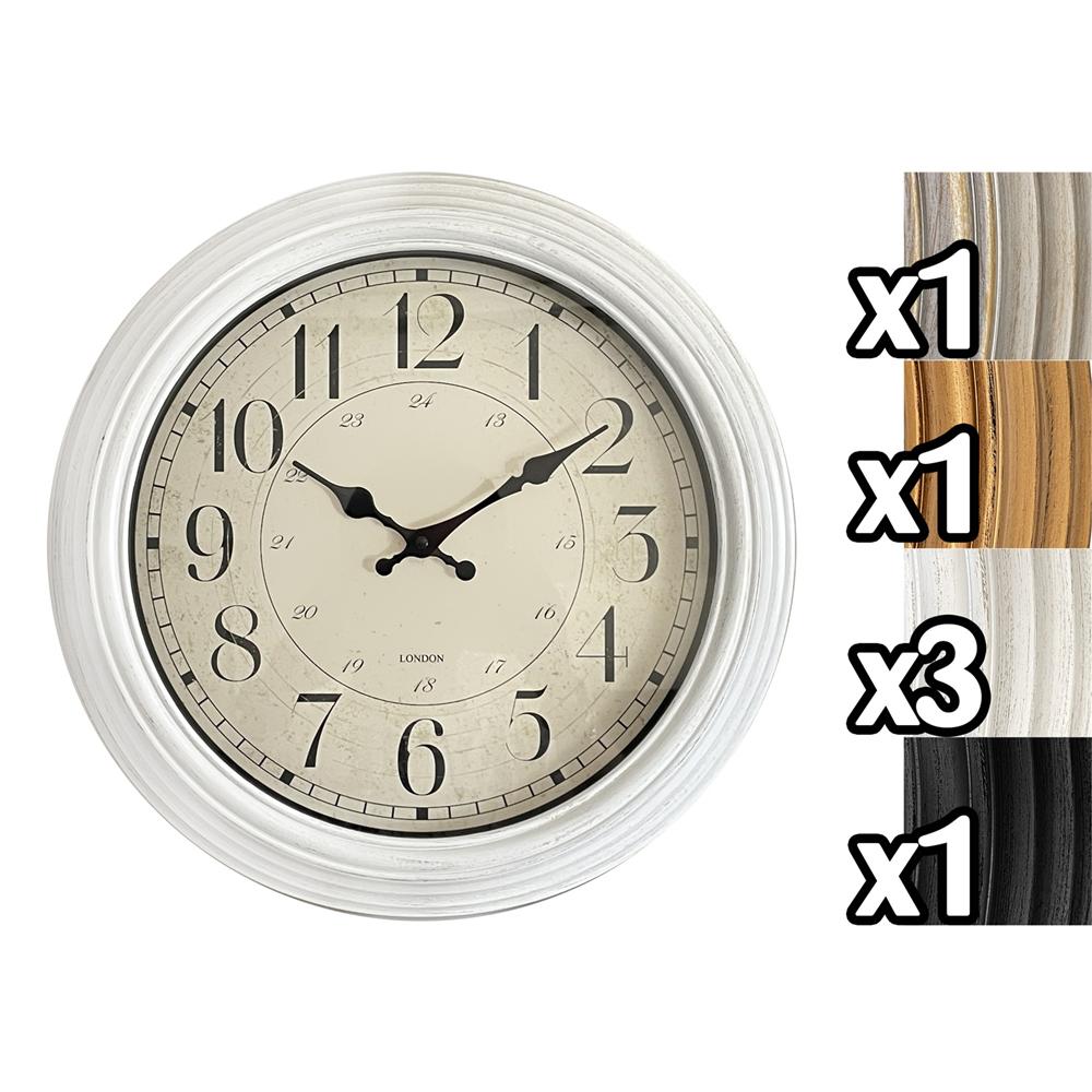 Tac 60113 Orologio Vintage Feel 40,6Cm 4 Ass. 1/6