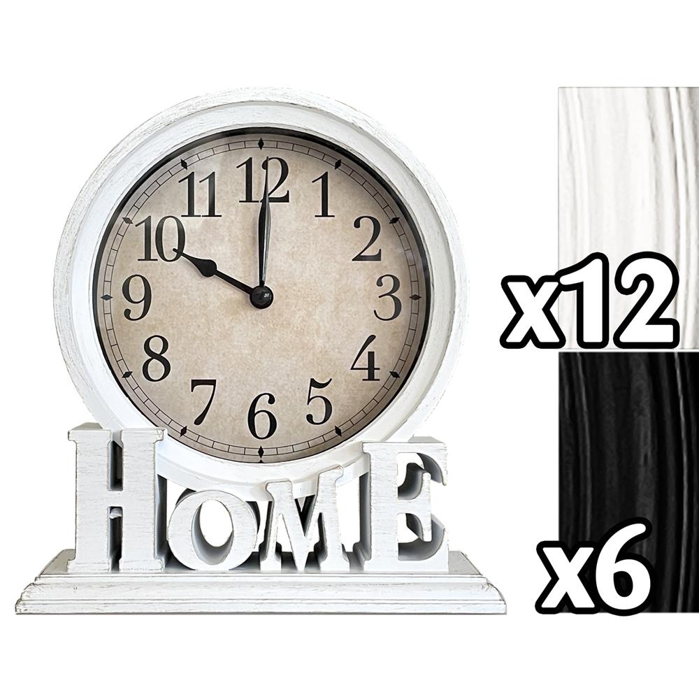 Tac 60119 Orologio Home Clock 20,5*18,7*6,2Cm 2 Ass. 1/18