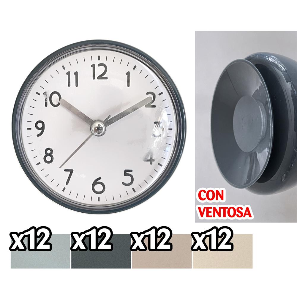 Tac 60121 Orologio Con Ventosa 7,7Cm 4 Ass. 1/48