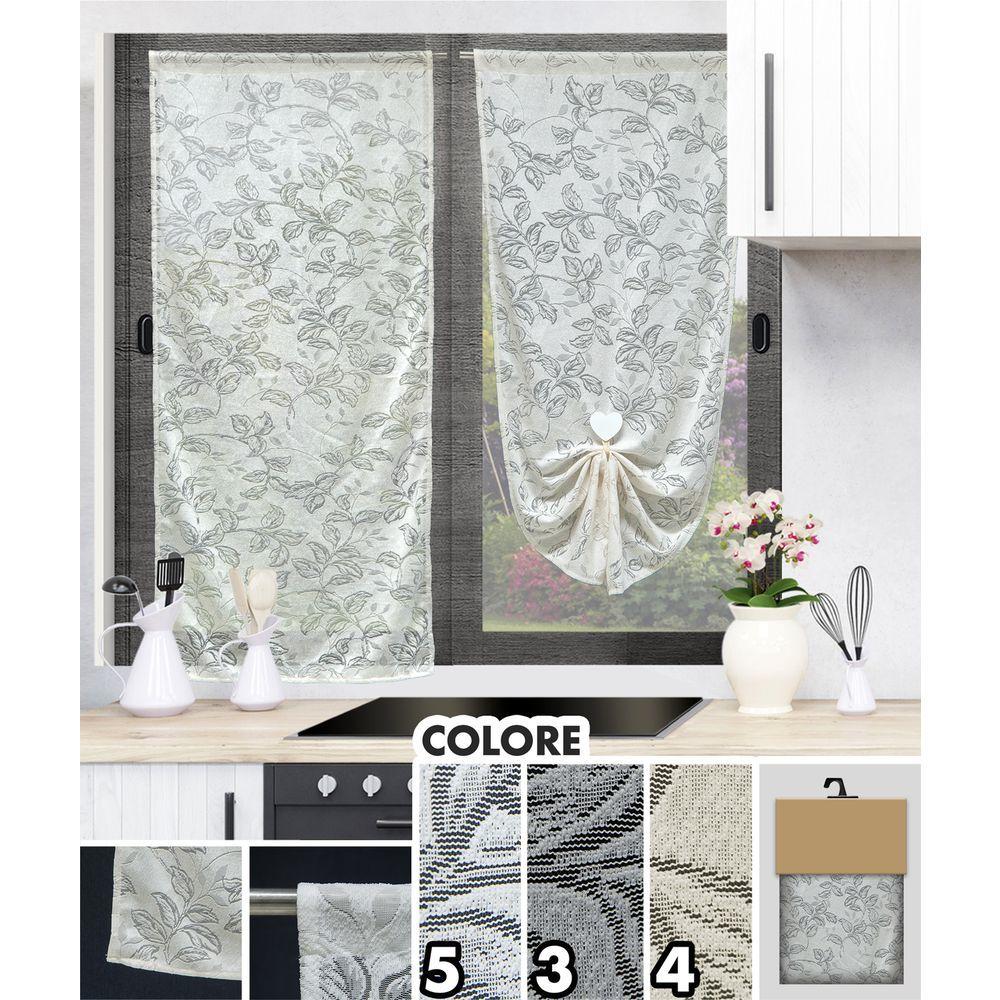 TEN 62122 Coppia Tendine Flora 2 X 60*150Cm 3 Ass.