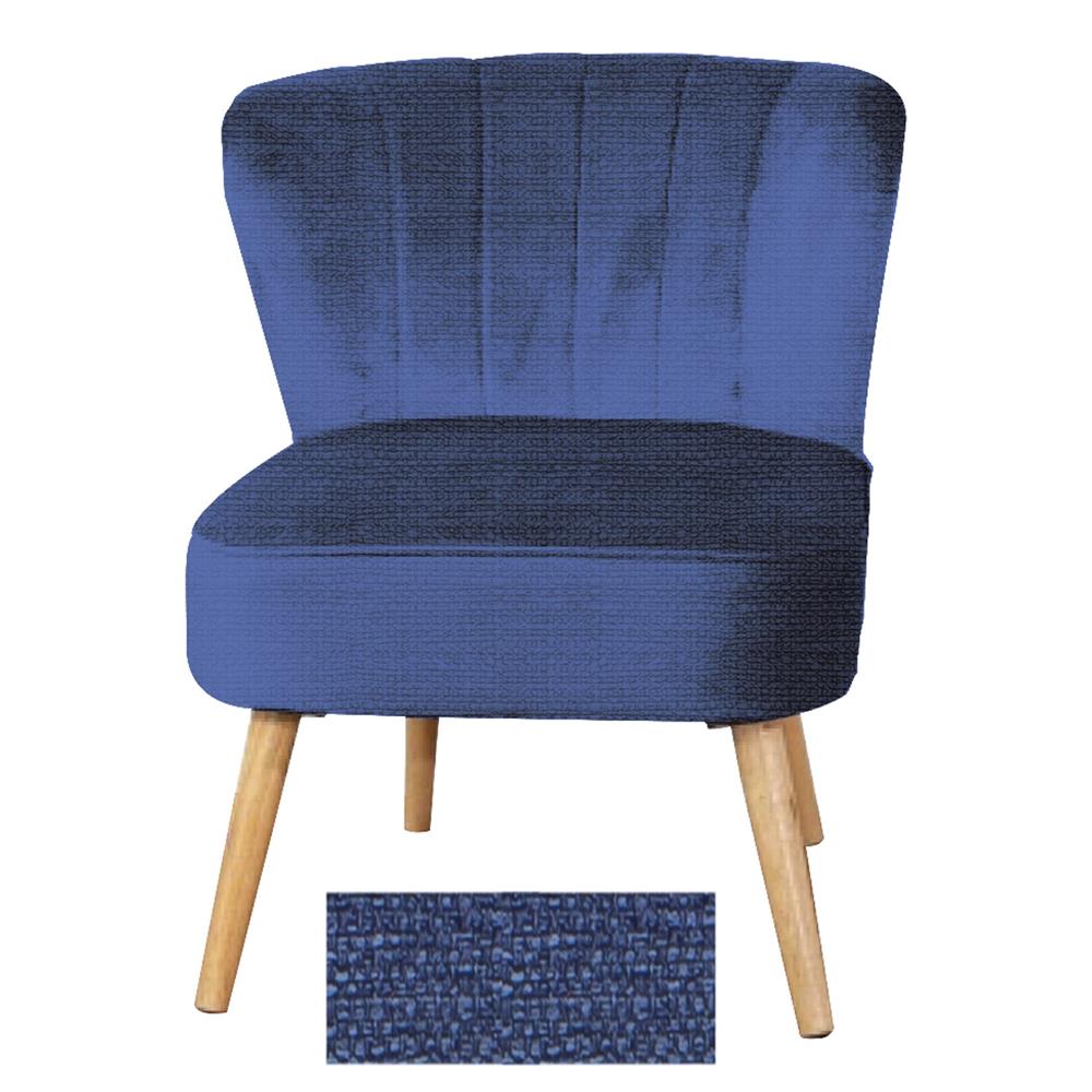 Tia 56417 Poltrona Sofia Linen Blu 62*71*74Cm
