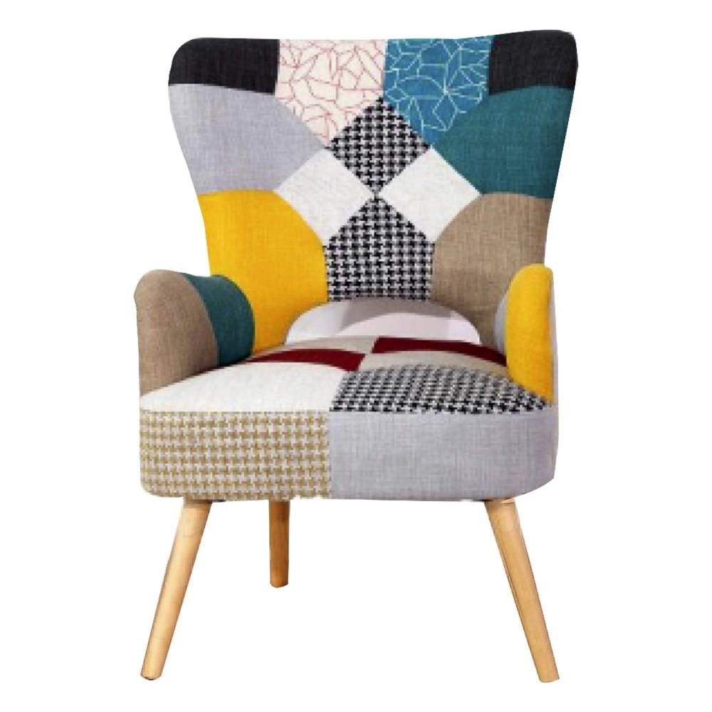 Tia 56418 Poltrona Patchwork 65*68*92Cm