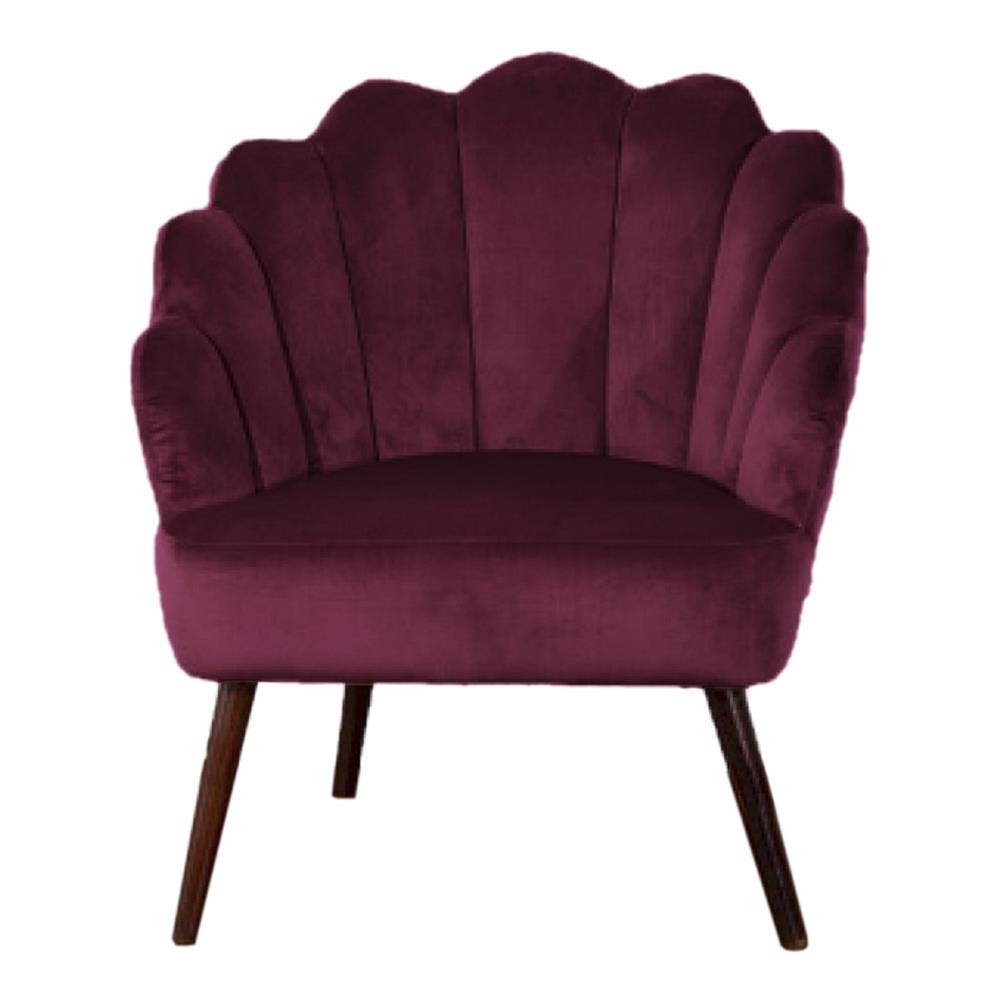 Tia 56420 Poltrona Conchiglia Bordeaux 76*69*86Cm