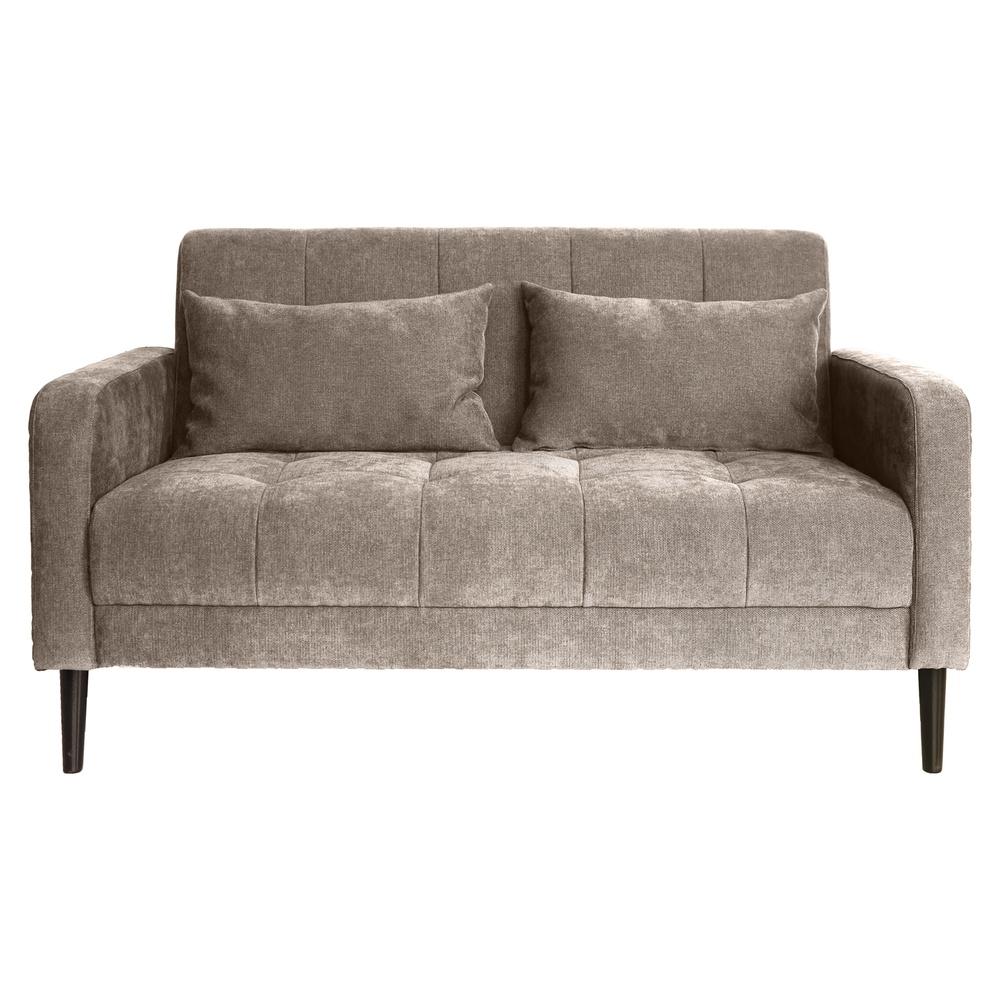 Tia 60070 Divano Due Posti Tortora 140*75*84Cm Trapuntata Classic - Tortora - Divani | Mikasa