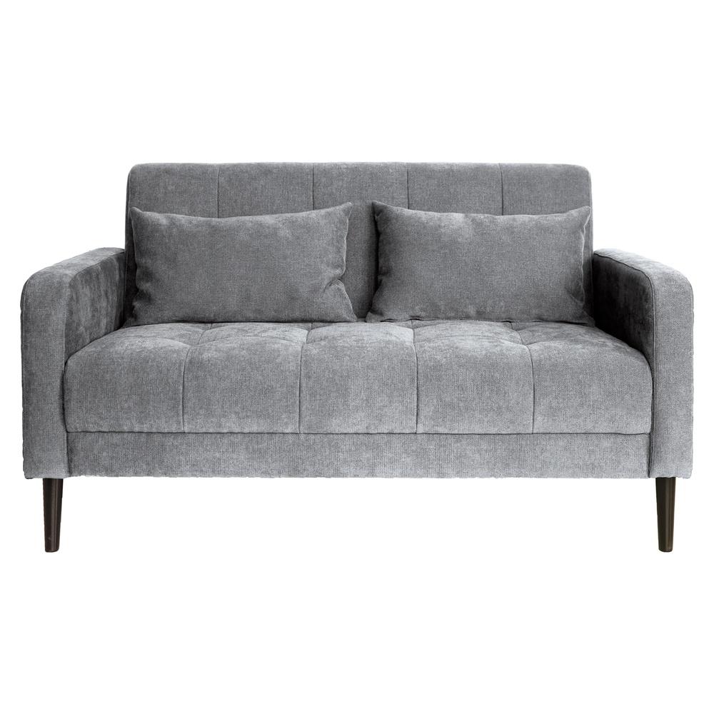 Tia 60071 Divano Due Posti Grigio 140*75*84Cm Trapuntata Classic - Grigio - Divani | Mikasa