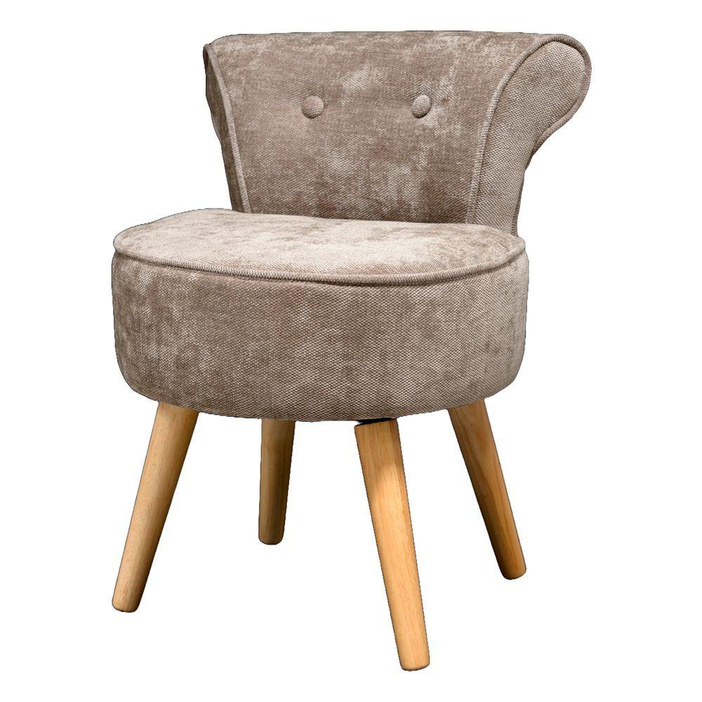 TIA 61938 Poltroncina Parigi Vogue Tortora 45*45*61Cm - Tortora - Poltroncine | Mikasa