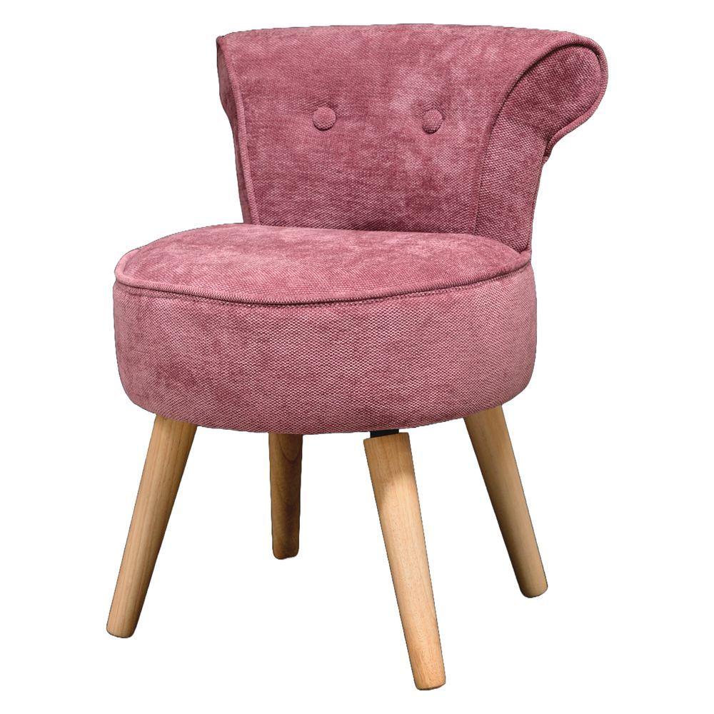 TIA 61941 Poltroncina Parigi Vogue Vinaccia 45*45*61Cm - Rosa - Poltroncine | Mikasa
