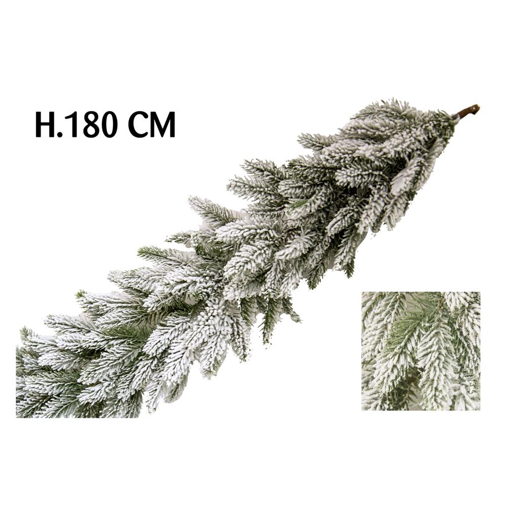Tif 56554 Catena Natale Aspen 180Cm - Verde - Catene | Mikasa