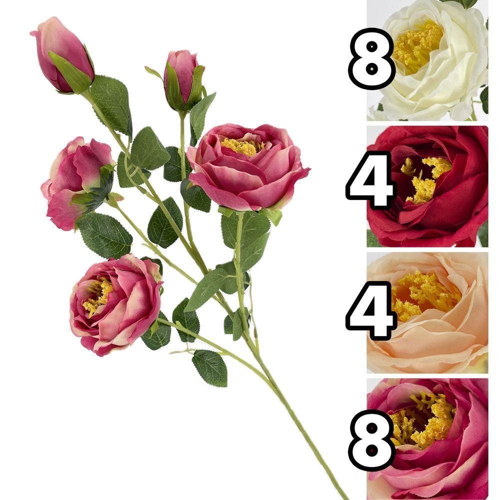 TIG 62183 Stelo Fiori E Boccioli Romance 72Cm 4 Ass. - Assortito - Fiori | Mikasa