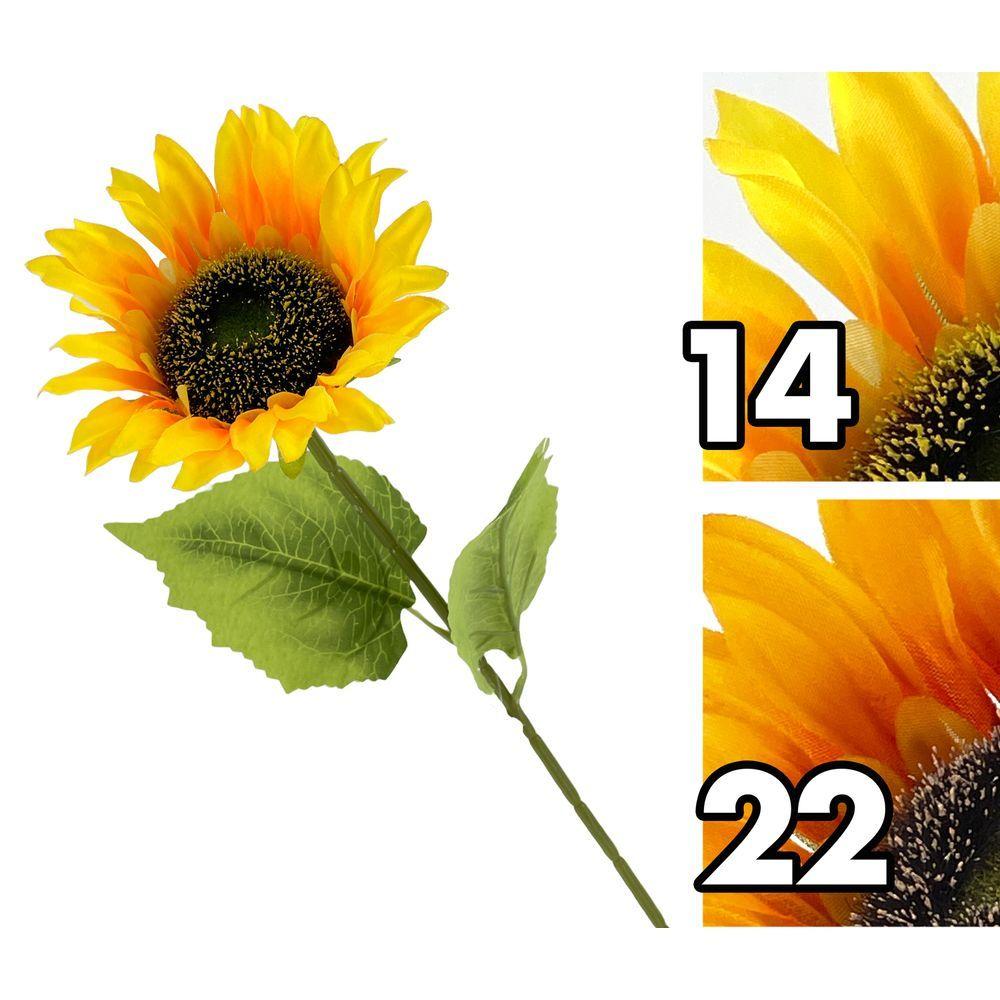TIG 62192 Girasole Singolo 48Cm 2 Ass.