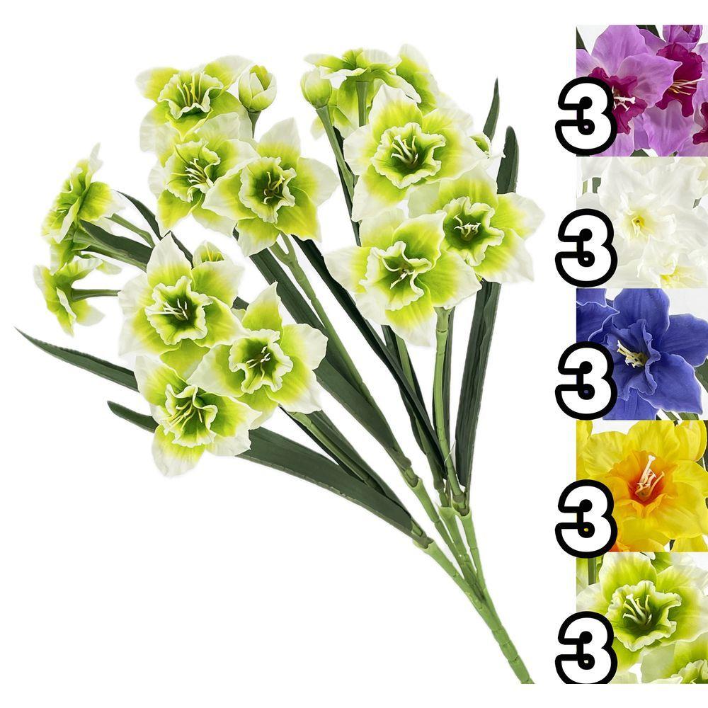 TIG 62465 Mazzo Narcisi Royal 60Cm 6 Ass. - Assortito - Fiori | Mikasa