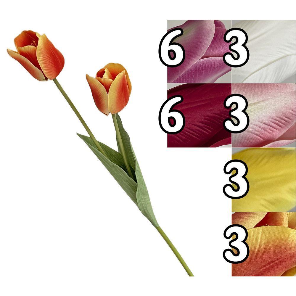 TIN 61580 Stelo Elegant Tulipani 63Cm 6 Ass.