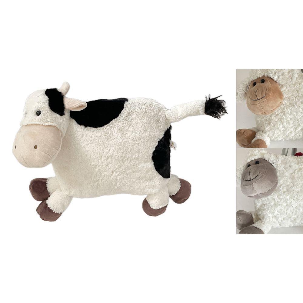 TOF 61092 Cuscinone Soft Animal 35,5*35,5Cm 3 Ass.