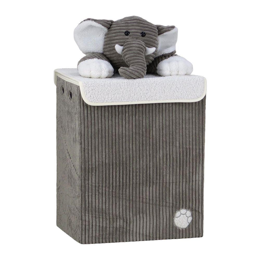 Ton 60777 Portabiancheria Soft Elephant Grey 41*30*51Cm