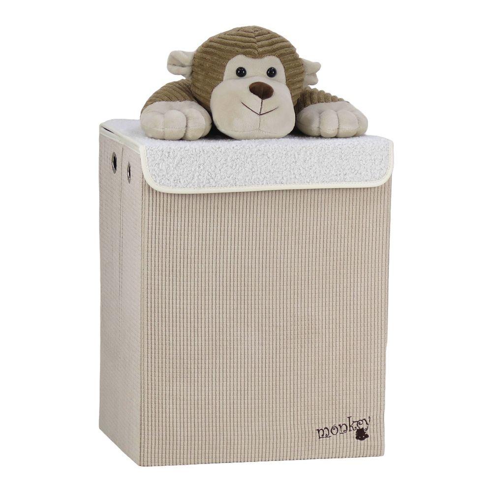 Ton 60793 Portabiancheria Soft Scimmietta Beige 41*30*51Cm