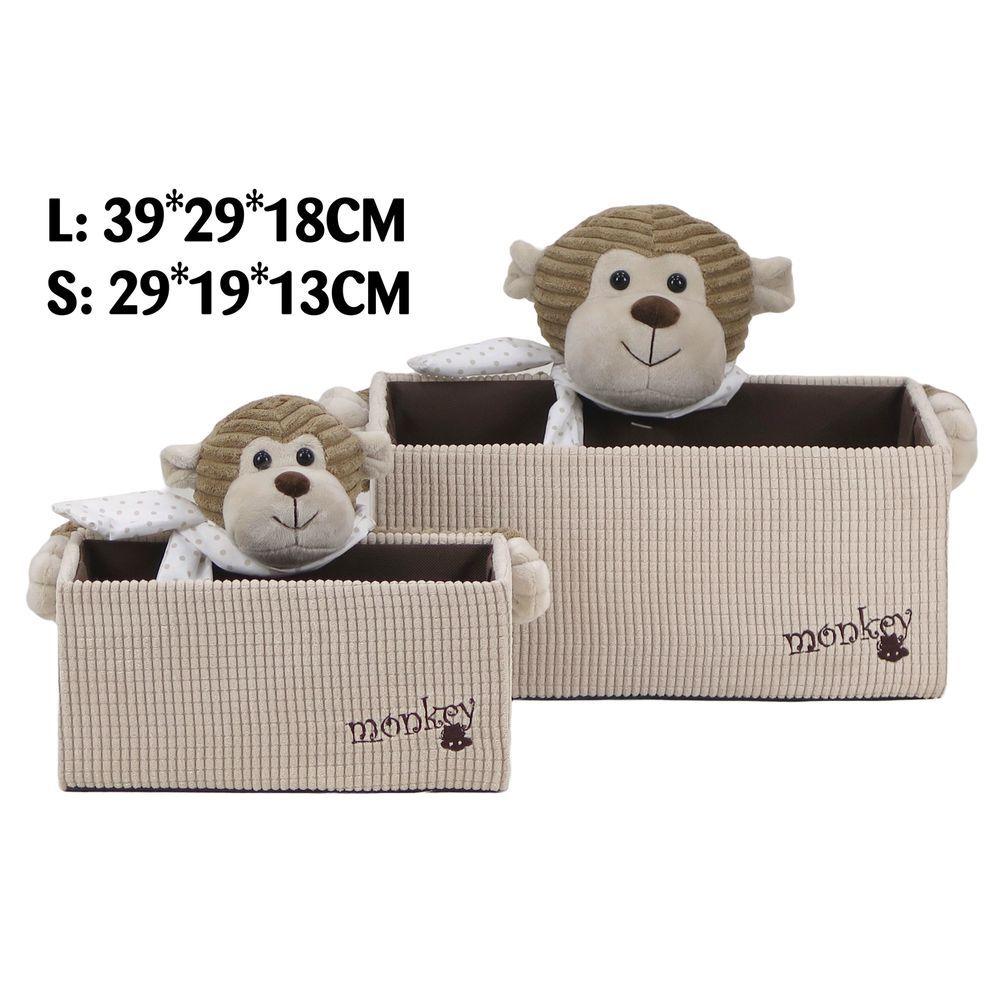 Ton 60795 Scatola Soft Scimmietta Beige Big 39*29*17,5Cm 60795