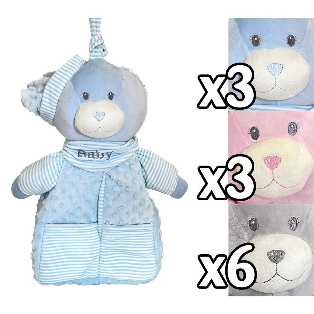 Toy 60281 Porta Pigiamino Teddy Bear 45*25Cm 3 Ass.
