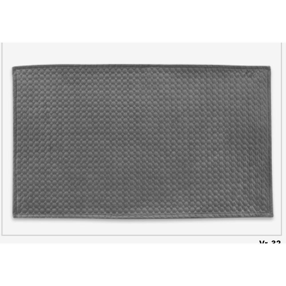 Tappeto Velluto Gaia Tinta Unita Cm.65X110 Grigio 32