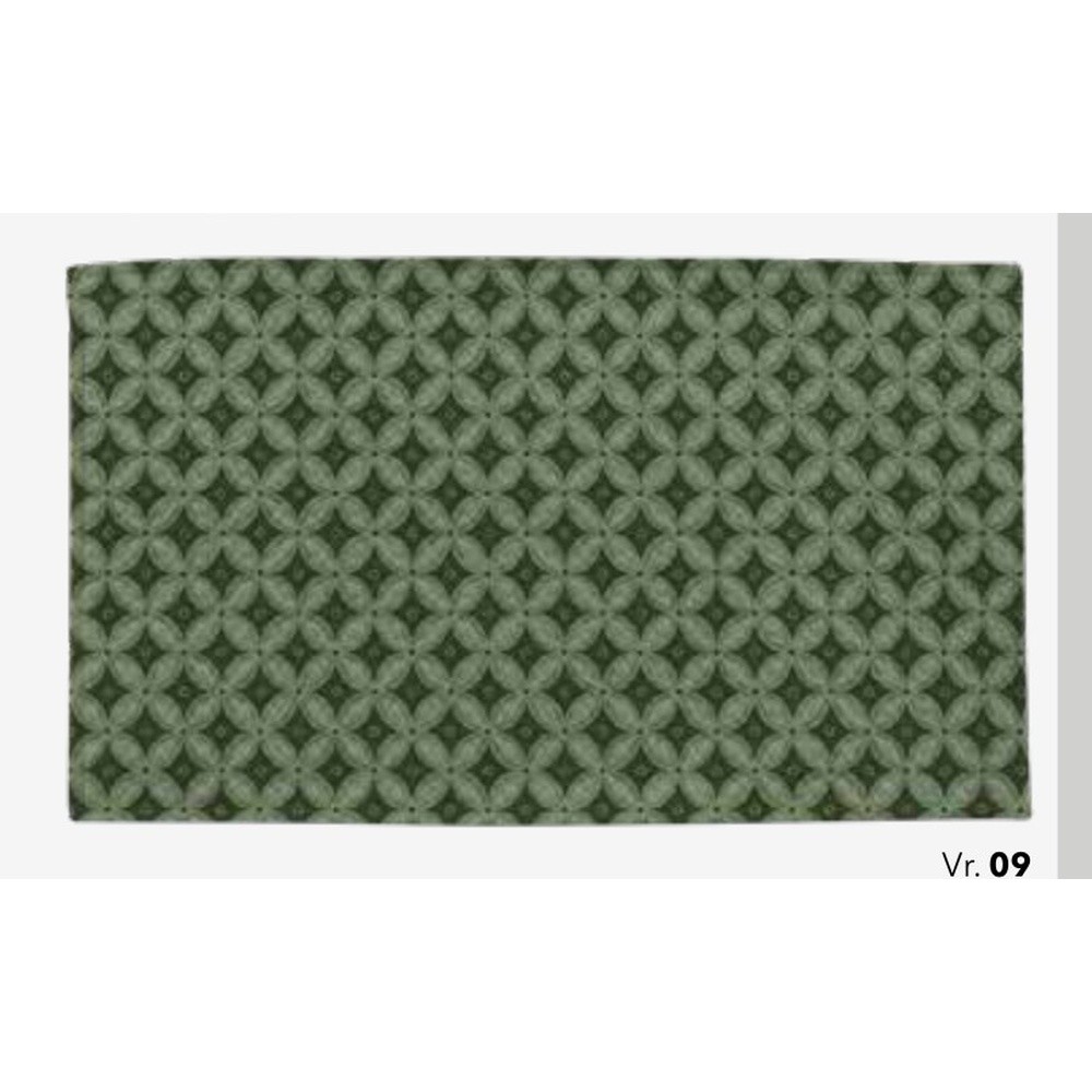 Tappeto Velluto Giardino Cm.60X110 Verde 09