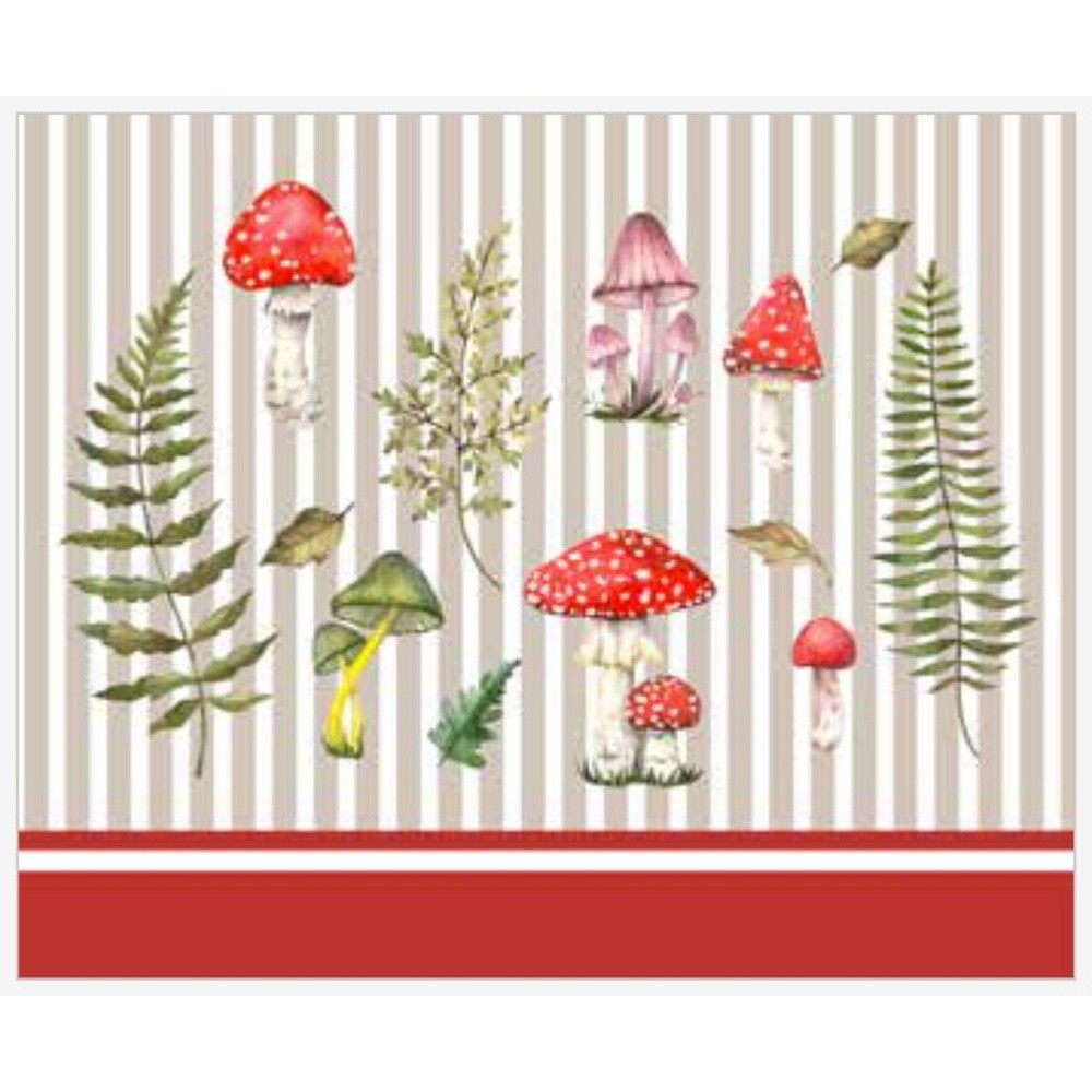 Tappeto Amanita Antiscivolo Cm.50X140 00