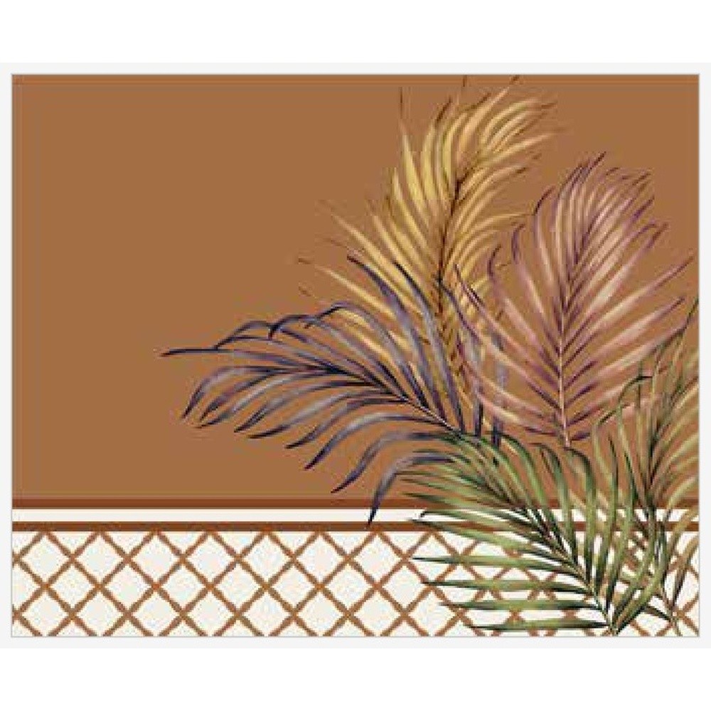 Tappeto Palm Antiscivolo Cm.50X140 Cotto 90